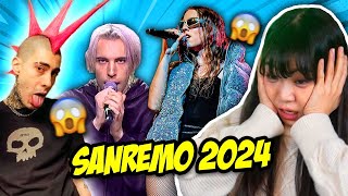 CANTANTI COREANI reagiscono a SANREMO 2024 e GRENBAUD  Partecipanti edition [upl. by Benco]