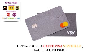 AVOIR UNE CARTE VISA VIRTUELLE GRATUITEMENT  CARTE BANCAIRE VIRTUELLE EN AFRIQUE [upl. by Limann918]