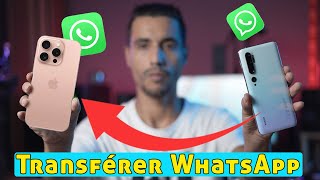 2024 Dernier Transférer WhatsApp Android vers iPhone 16 sans Réinitialiser [upl. by Eitsrik389]