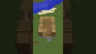 Comment faire une cabanes PNJ de Minecraft 🏠 Version short [upl. by Kat538]