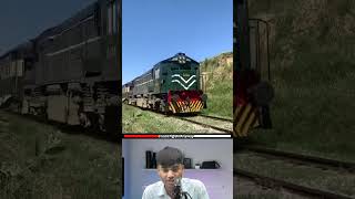 Train Vs Long Nail Train 🚆 Tier Puncture challenge railway railroad train railwayline Doanyway [upl. by Salli]