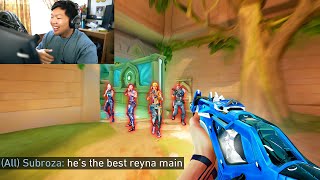 Boosting Subroza and Wardell as a Radiant OneTrick Reyna [upl. by Jp]