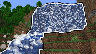 Minecraft waterfalls are so satisfying now [upl. by Sudnak]