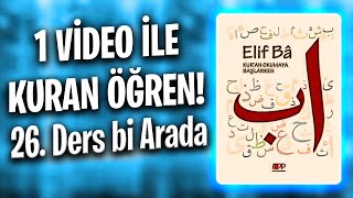 1 Video ile Elifbâ den Tecvidli Kurana Geç [upl. by Spieler175]