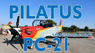 PILATUS PC 21 Spanish Air Force [upl. by Iris5]