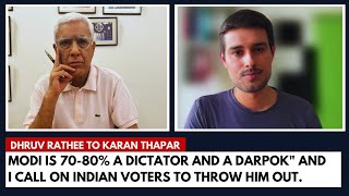 “Modi is 80 a Dictator and a Darpok” I Call on Indian Voters to Throw Him Out [upl. by Naimaj]