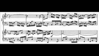 JS Bach  BWV 1080  19 Fuga a 2 claviere [upl. by Liam877]