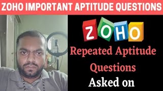 Zoho Aptitude Questions 2023 youtube youtuber youtubevideo youtubechannel shortsvideo yt [upl. by Susi]