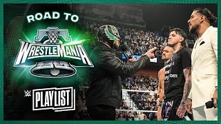 Rey Mysterio amp Dragon Lee vs Santos Escobar amp Dominik Mysterio – Road to WrestleMania XL [upl. by Neelak]