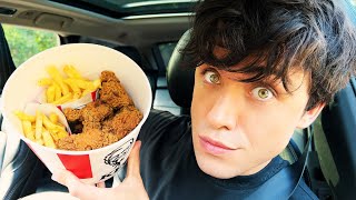 ASMR Eating KFC Bucket Fried Chicken Crispy Chicken Fillet Fries MUKBANG 먹방 MY CAR  McBang ASMR [upl. by Corrinne560]