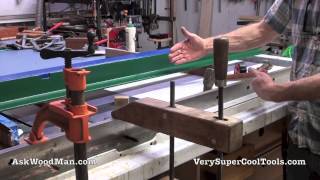 1 of 5 Table Saw Guide Rail Install  DIY Biesemeyer Style Guide Rail Series [upl. by Phina]