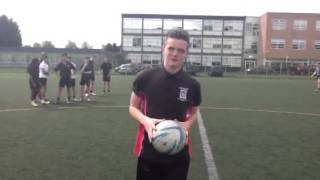 Burnham Grammar School senior football crossbar challenge 2014 [upl. by Abagael]