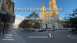 Memorial concert Patricia Burda Janečková [upl. by Linea]