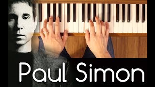 Fifty Ways to Leave Your Lover Paul Simon EasyIntermediate Piano Tutorial [upl. by Eaner]