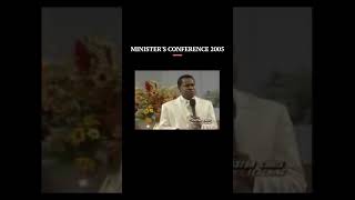 PASTOR CHRIS  MINISTERS CONFERENCE 2005 shorts [upl. by Carlos]