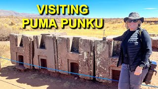 Visiting the Ruins of Tiahuanaco and Puma Punku Bolivia [upl. by Artinek]