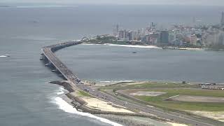 Amazing Seaplane Landing View of Maldives Airport [upl. by Imaj]