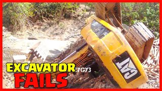 Wildest Excavator Fails Caught on Video [upl. by Acire]