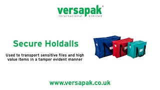 Versapak Secure Holdalls [upl. by Essex840]