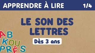 Donner le son des lettres 14  Apprendre à lire en maternelle [upl. by Gile566]