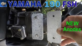 New Anodes for Yamaha 190 fsh Jetboat DIY Yamaha 210 fshYamaha 240 fsh Yamaha jet ski Anodes [upl. by Llij]