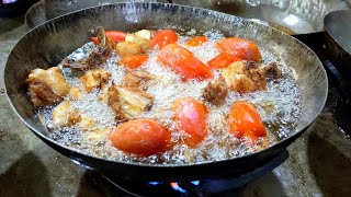 Shenwari Tikka karahi 😋  Shenwari Tikka Karahi Making Recipe [upl. by Stevens250]