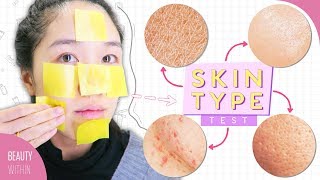 2 Simple Ways to Find Your Skin Type Oily Dry Combination Sensitive Normal Skin [upl. by Ddene664]