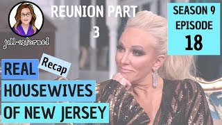 Real Housewives of New Jersey Recap Season 9 Episode 18 Reunion Part 3 2019 [upl. by Kazim]