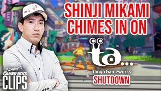 Shinji Mikami Shocked By Tango Gameworks Shutdown  SGB Clips [upl. by Katalin779]