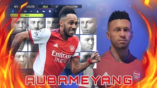 FIFA 22  PIERREEMERICK AUBAMEYANG PRO CLUBS CREATION [upl. by Margetts147]