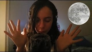 Massage crânien et inaudible  ASMR Français [upl. by Fife686]