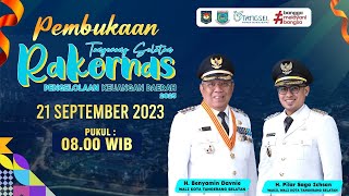 Pembukaan Rakernas Pengelolaan Keuangan Daerah 2023 di Tangerang Selatan [upl. by Reseta]