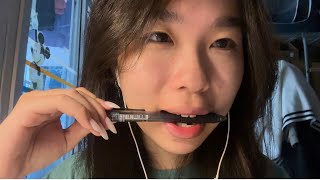 Whispers Pen Nom and Tingly Mouth Sounds 💤💋  ASMR for Sleep [upl. by Aleet118]