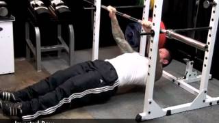 Inverted Row by Jim Stoppani [upl. by Nosemyaj]