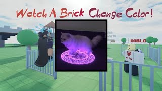 Demonic Little Grey Cat phase 1 in Watch a Brick Change Color [upl. by Hctub]