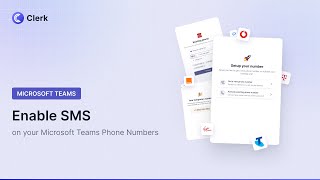 Unlock SMS on Your Existing Microsoft Teams Phone Number [upl. by Sabsay20]