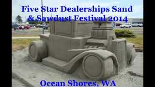 Five Star Dealerships Sand amp Sawdust Festival 2014 Ocean Shores WA [upl. by Asserac]