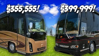 Newell Coach For 355555 vs Prevost Featherlite For 399999 [upl. by Cordier]