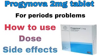 progynova 2mg uses Estradiol valerateFor period problems How to use side effects in urdu hindi [upl. by Notsgnal]