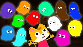 Twelve Little Ghosts Scary Nursery Rhymes  Halloween Songs For Kids amp Children By Bud Bud Buddies [upl. by Iago]