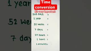 Time conversion 🤔 conversion of times  unit conversion  military time conversion conversion [upl. by Bethanne]