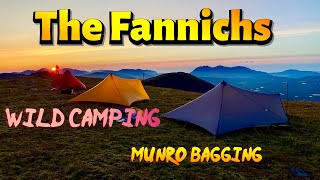 Wild Camping  9 Fannichs Camp in the MLD Trailstar [upl. by Assertal]