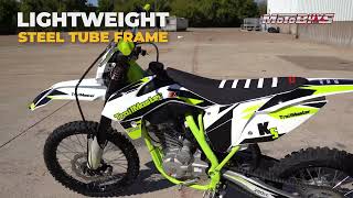 Trailmaster TM31 PRO 225cc PitDirt bike  Motobuyscom [upl. by Eitsud]