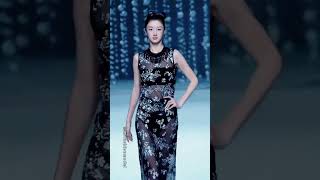 China Fashion Model Walk  Rampwalk  Runway  Fashion Show fashion trending shorts [upl. by Ocir720]