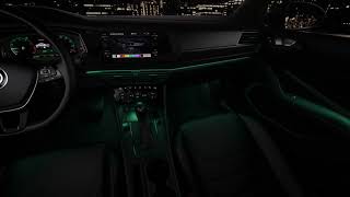 2020 Jetta  Ambient Lighting  Volkswagen Canada [upl. by Loria669]