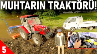 TARLAYI EKTİK MUHTARIN TRAKTÖRÜ  KAMYONETE TOHUM YÜKLEDİK  FARMİNG SİMULATOR 22 MOD 5 BÖLÜM T300 [upl. by Cleveland]