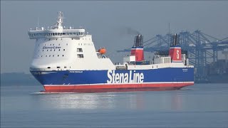 Stena Foreteller outbound from Parkeston 4 heading for Europoort 19th July 2024 [upl. by Beverly949]