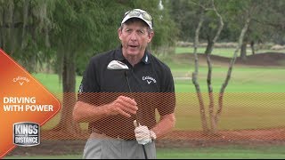 Adding Power To Your Drives  Golf Lessons with David Leadbetter [upl. by Marguerie535]