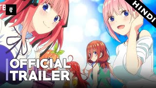 The Quintessential Quintuplets New Anime  Official Main Trailer 1  Hindi Dub [upl. by Amadas8]