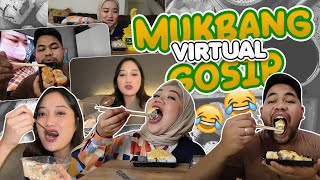 SURPRISE ORDERIN MAKANAN SATU SAMA LAIN SAMBIL GOSIP VIRTUAL [upl. by Mallis]